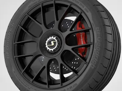 Wheel Schmidt Schift 3D model