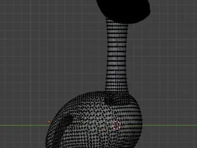 Giraffe Stuffy Toy 3D model