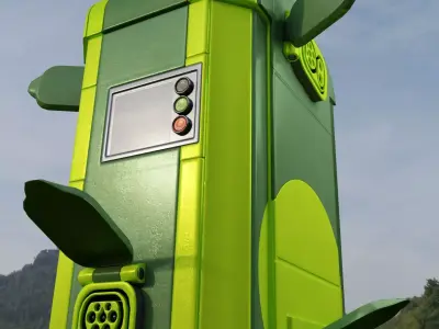 Charging Station Version 2 Extreme 3D model