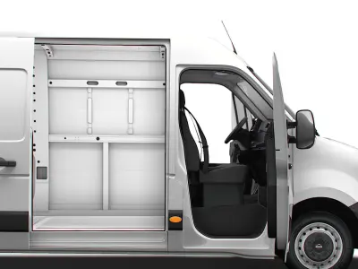 Nissan NV400 Van L3H2 HQ Interior 2021 3D model