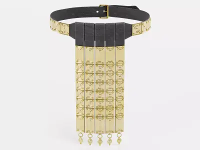 Belt - Roman Armor Equipment 3D model