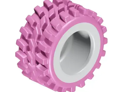 Baby Tyre Toy 3D model