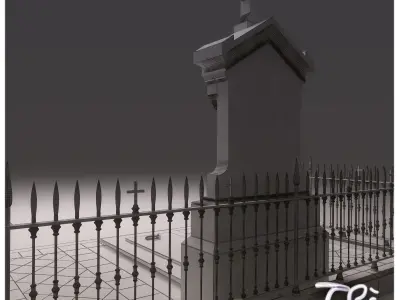 PANTHEON CRYPT 2 3D model
