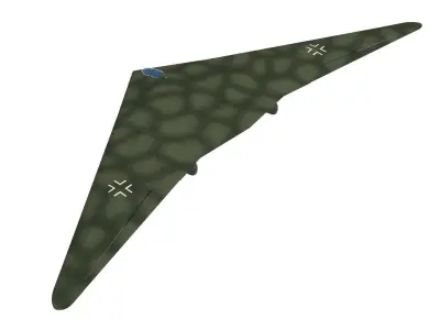 horten ho xviii b1 3D model
