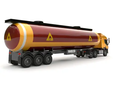 iveco stralis 3D model