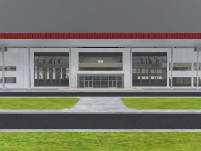 INDUSTRIAL STRUCTURES 2 3D model