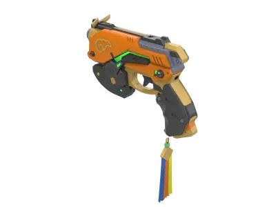  DVa Blaster Palaquin Skin - Overwatch - Commercial - STL 3D print model