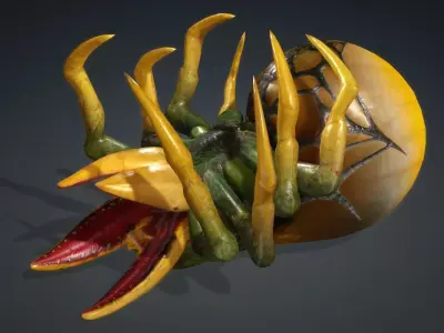Spider Monster-V1b 3D model