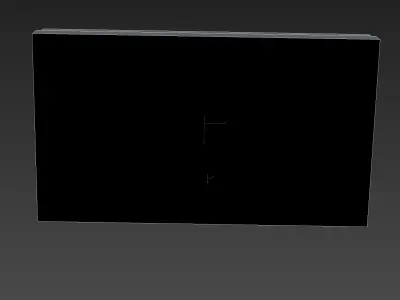 RADIO Panel Low-poly 3D model