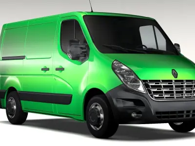 Renault Mater L1H1 Van 2010 3D model
