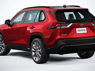 2019 Toyota RAV4 3D model
