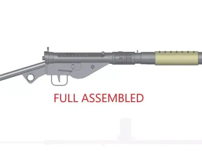 STEN MkII S 3D model