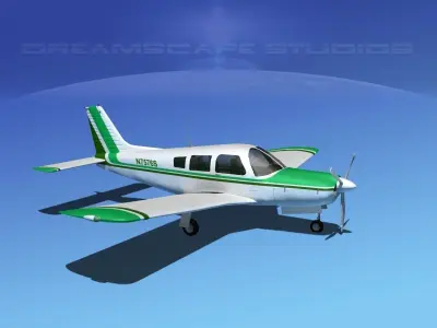 Piper Cherokee Arrow 3D model