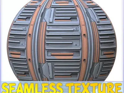 SciFi Seamless Texture Texture 83