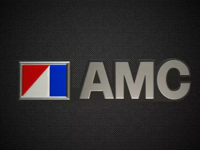 amc logo 3D model