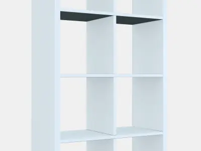 FLYSTA Shelving unit Low-poly 3D model