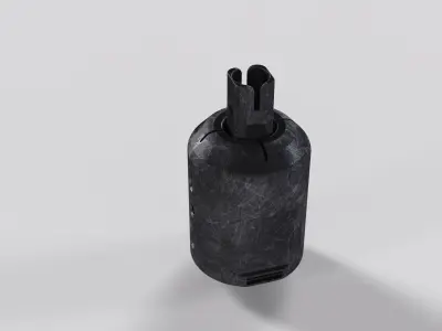 Muzzle brake Scrol 3D model