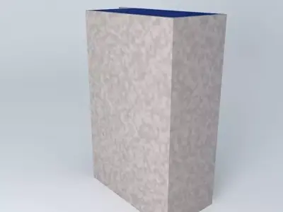 Outdoor boxes type 2 Statoil Fuel Retail Riga Latvia Free 3D model