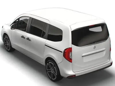 Mercedes Benz EQT LWB 2023 3D model