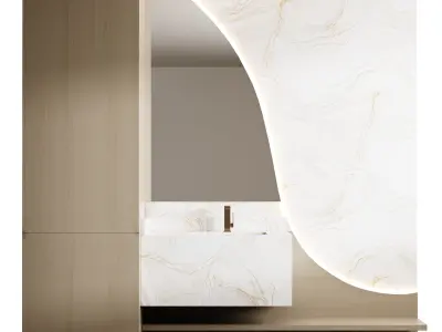 Bathroom furniture 21 3D model