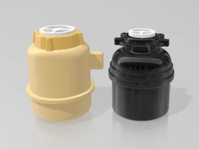 Power Steering reservoir 3D print model