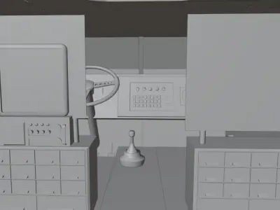 US COUGAR 6x6 MRAP Vehicle Free 3D model