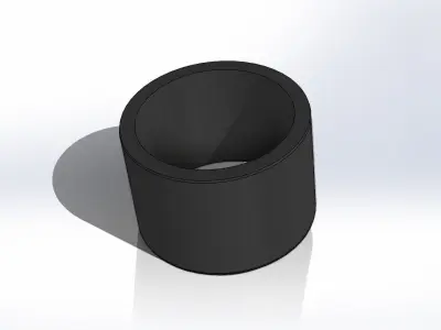 Bucha Autolubrificante 92042439 Igus Self-Lubricating Bushing 3D model