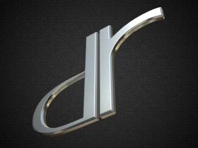 dr logo  3D model