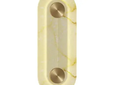 Nordic Modern Creative Marble Wall Lamp Free 3D model