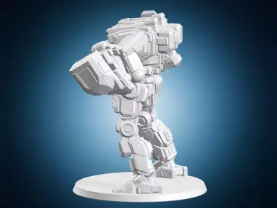 Gargoyle from Battle Tech Miniature 3D print model