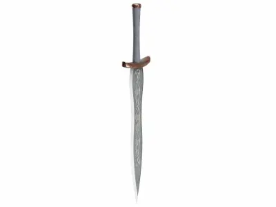 Elfsword Low-poly 3D model