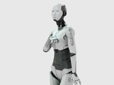 HUMANOID M-3200 RIGGED 3D model