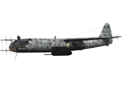 Arado Ar234 B2N Nachtigall 3D model