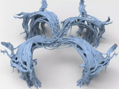 King Arthur Vine Tree 6 3D model