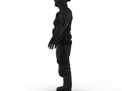 SWAT Uniform 2 3D model