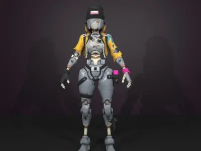 rebels fortnite 3D model