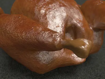 Roasted Turkey 3D model