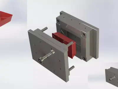 Mold Design - B01 3D model