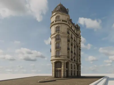 City Building IV 3D model