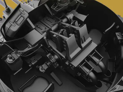 M42 Duster 40mm Self-Propelled Anti-Aircraft Gun 3D model