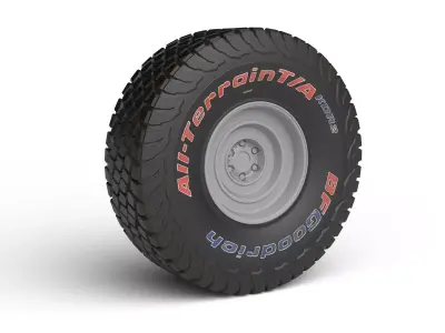 BF Goodrich BFG BAJA 3D model