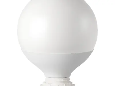 Bulb Set Led Halogen E27 3D model