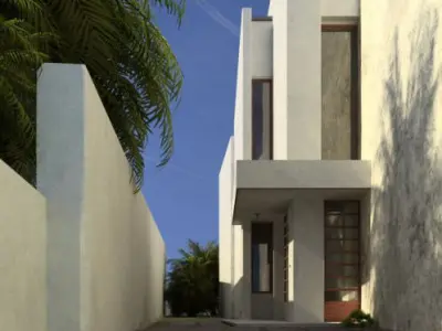 Photorealistic Commercial Office Building Collection 3D model