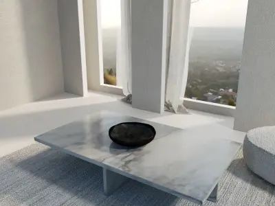 Pernella Petite Coffee Table Free 3D model