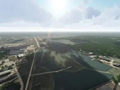 Central Illinois Regional Airport at Bloomington-Normal 3D model