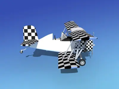 Grumman G-164 AgCat V13 Sport 3D model