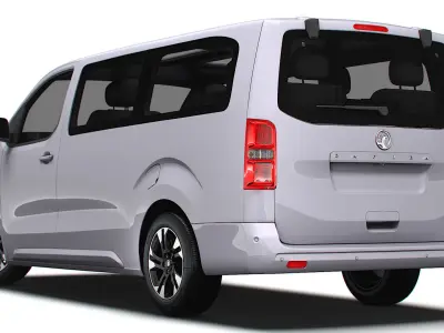 Vauxhall Zafira Life Electric Large 2024 3D model