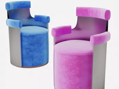 CHERRY ARMCHAIR 3D model