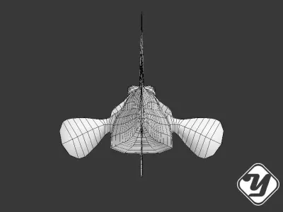 BBoleophthalmus Pectinirostris 3d Model Low-poly 3D model