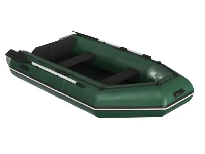 Inflatable boat 2 3D model